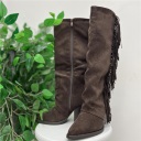 stivale con frange desert